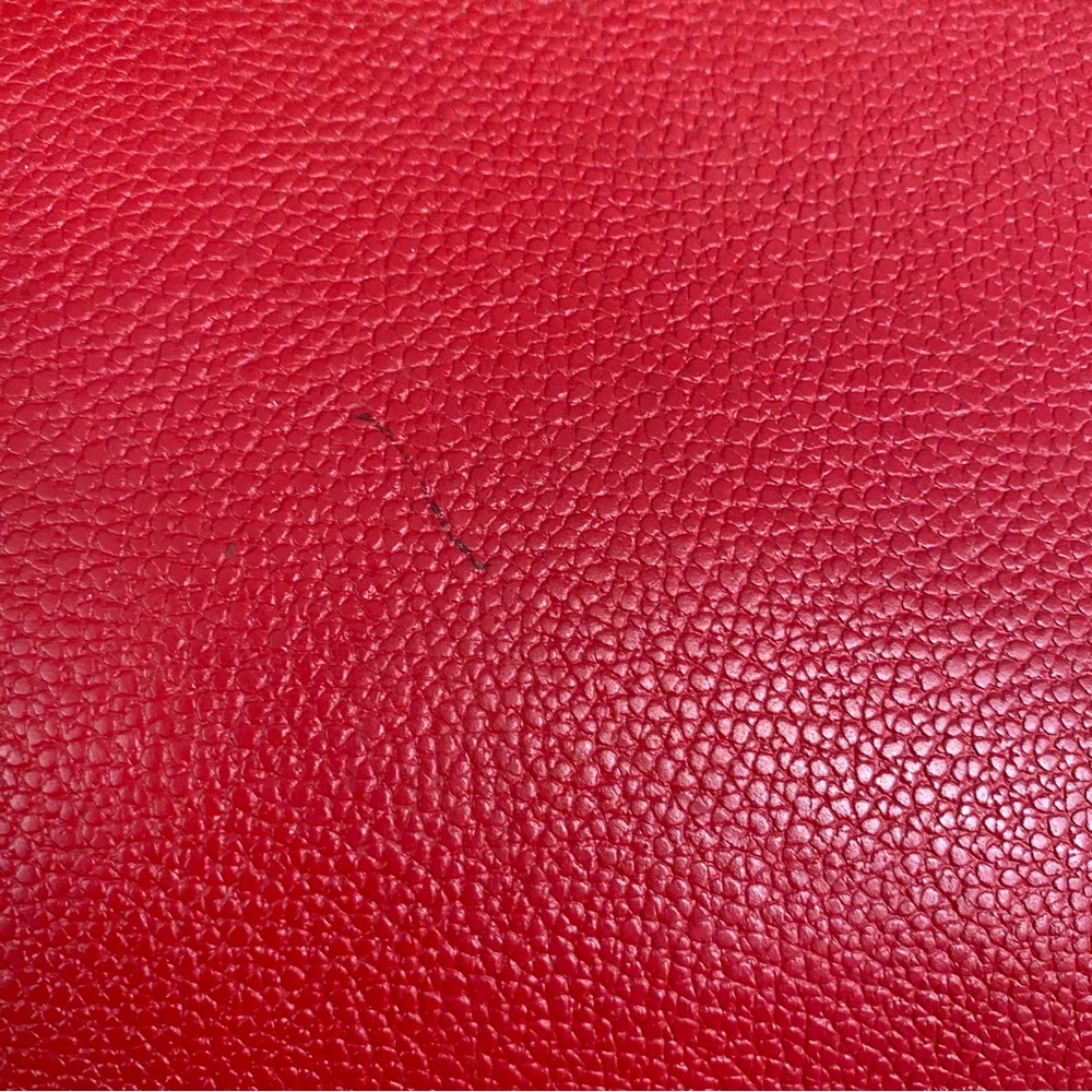 MICHAEL KORS Mercer Gallery Medium Center Zip Leather Tote in Bright Red - Picture 13 of 13